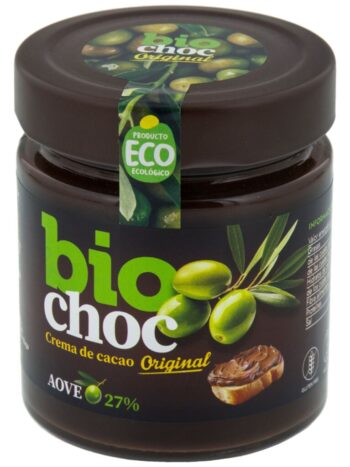 crema de cacao y aove ecológica