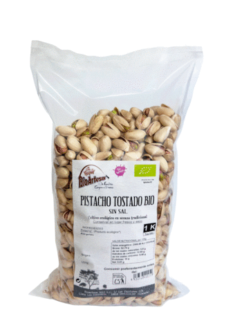 pistacho sin sal ecológico